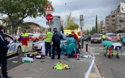 Dos mujeres arrolladas por un coche en Aluche